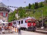 Motrice 51 Unesco ferma ad Alp Grm - giugno 2008