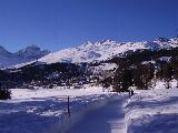 Veduta invernale di St.Moritz 