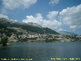 St Moritz vista dal Lago , luglio 2003